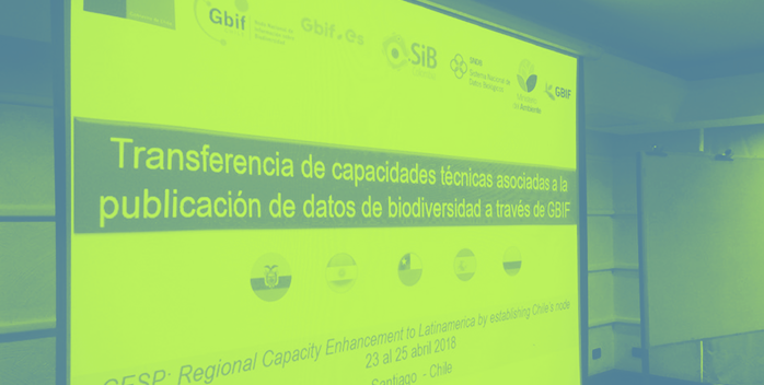 GBIF.ES participa en la capacitación de profesionales chilenos para apoyar la publicación de sus datos de biodiversidad en la red de GBIF