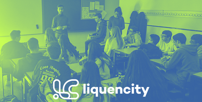 Primera actividad de LiquenCity con el colegio Zazuar de Villa de Vallecas (Madrid)