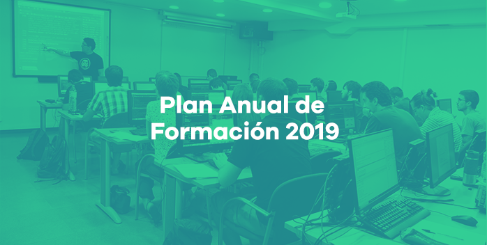 Plan Anual de Formación de GBIF España para 2019
