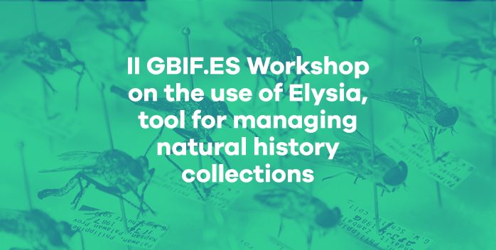 Open call for II GBIF.ES Workshop on the use of Elysia, tool for managing natural history collections