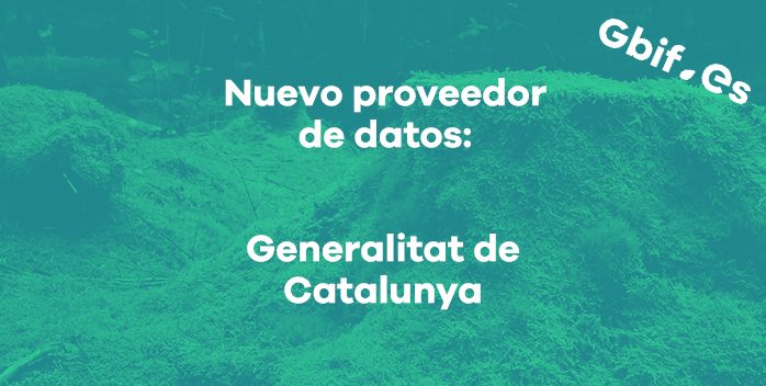 La Generalitat de Catalunya, nuevo proveedor de datos de GBIF.ES