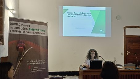 Yolanda Gil Jiménez, Junta de Andalucía: Base de datos y Aplicación de Campo para datos de hábitats