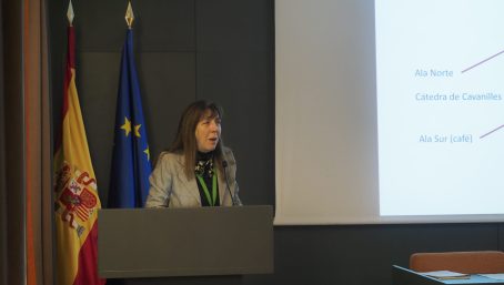 M. Paz Martín, directora del Real Jardín Botánico, inaugura las Jornadas sobre Información de Biodiversidad y Administraciones Ambientales 2023