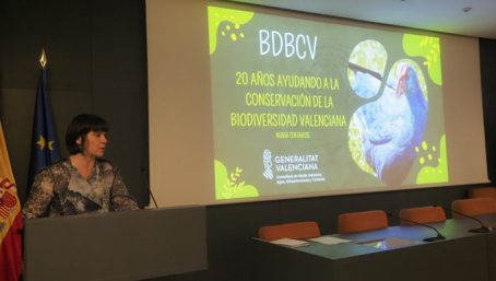 María Nuria Ten revisa los 20 años del Banco de Datos de Biodiversidad de la Comunidad Valenciana