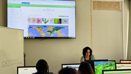 Carmen Lujano presenta el portal de datos de gbif.org