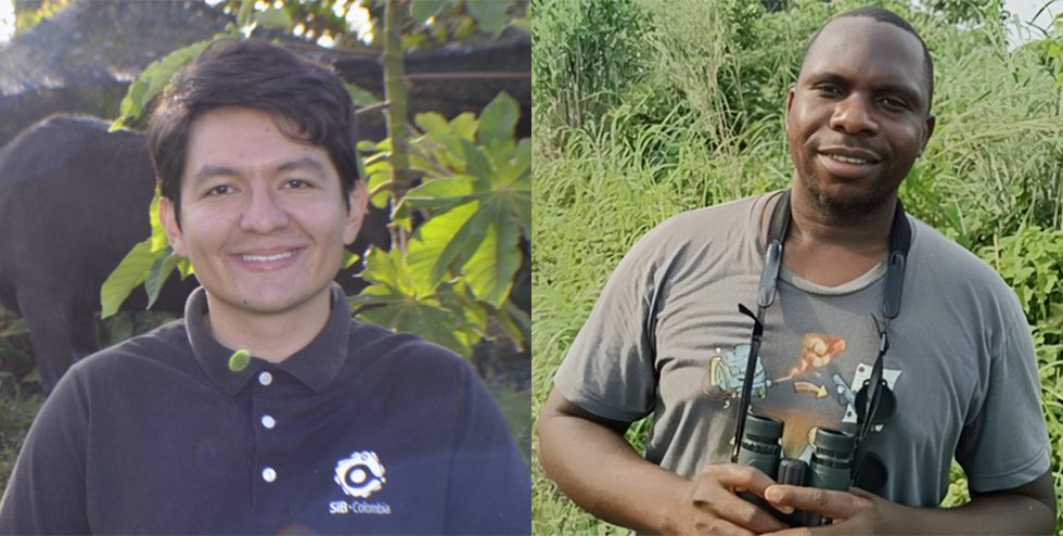 Esteban Marentes, de Colombia, y Kumdet Panshak Solomon, de Nigeria, ganan el Premio GBIF a Investigadores Graduados 2025